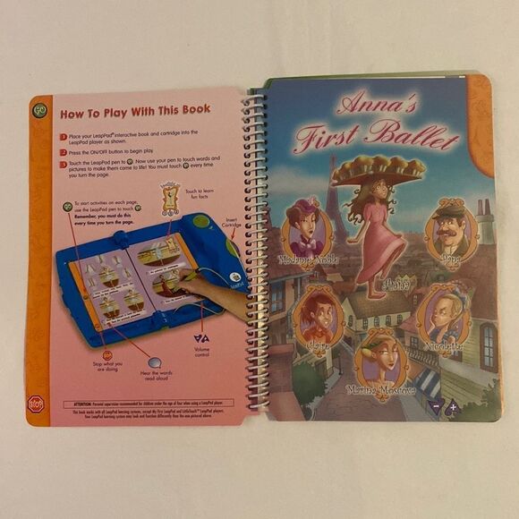 Leap Frog Leap Pad Anna’s First Ballet Interactive Book for K-1st Graders NWT - Picture 9 of 14